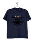 Biker Travel Wanderlust LADAKH FLAG ON BIKE Custom Printed Graphic Design T-Shirt for Women